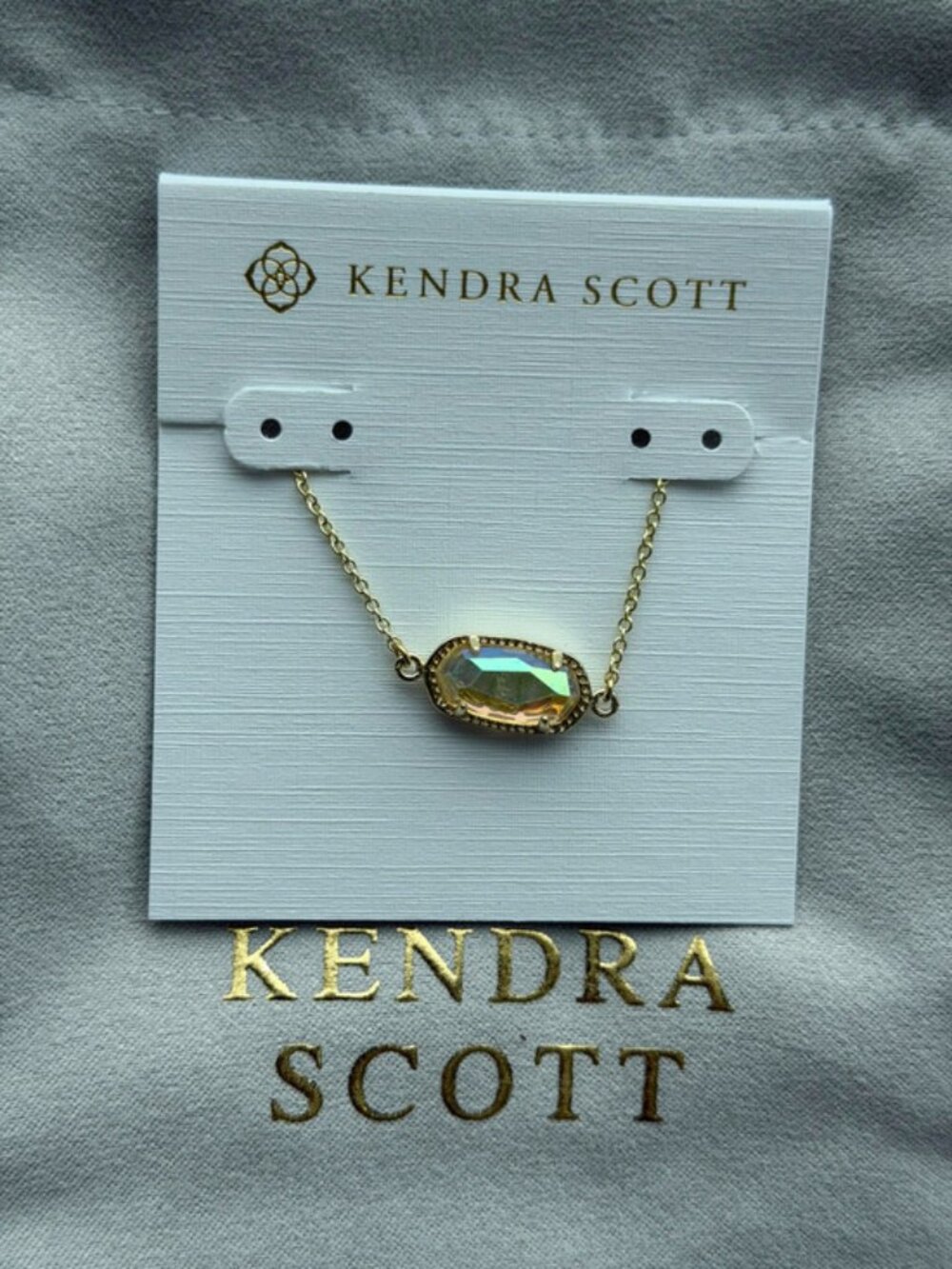 Kendra Scott Yellow Pendant Bracelet